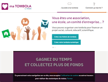 Tablet Screenshot of matombola.com